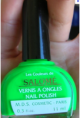 vernis salomé vert fluo